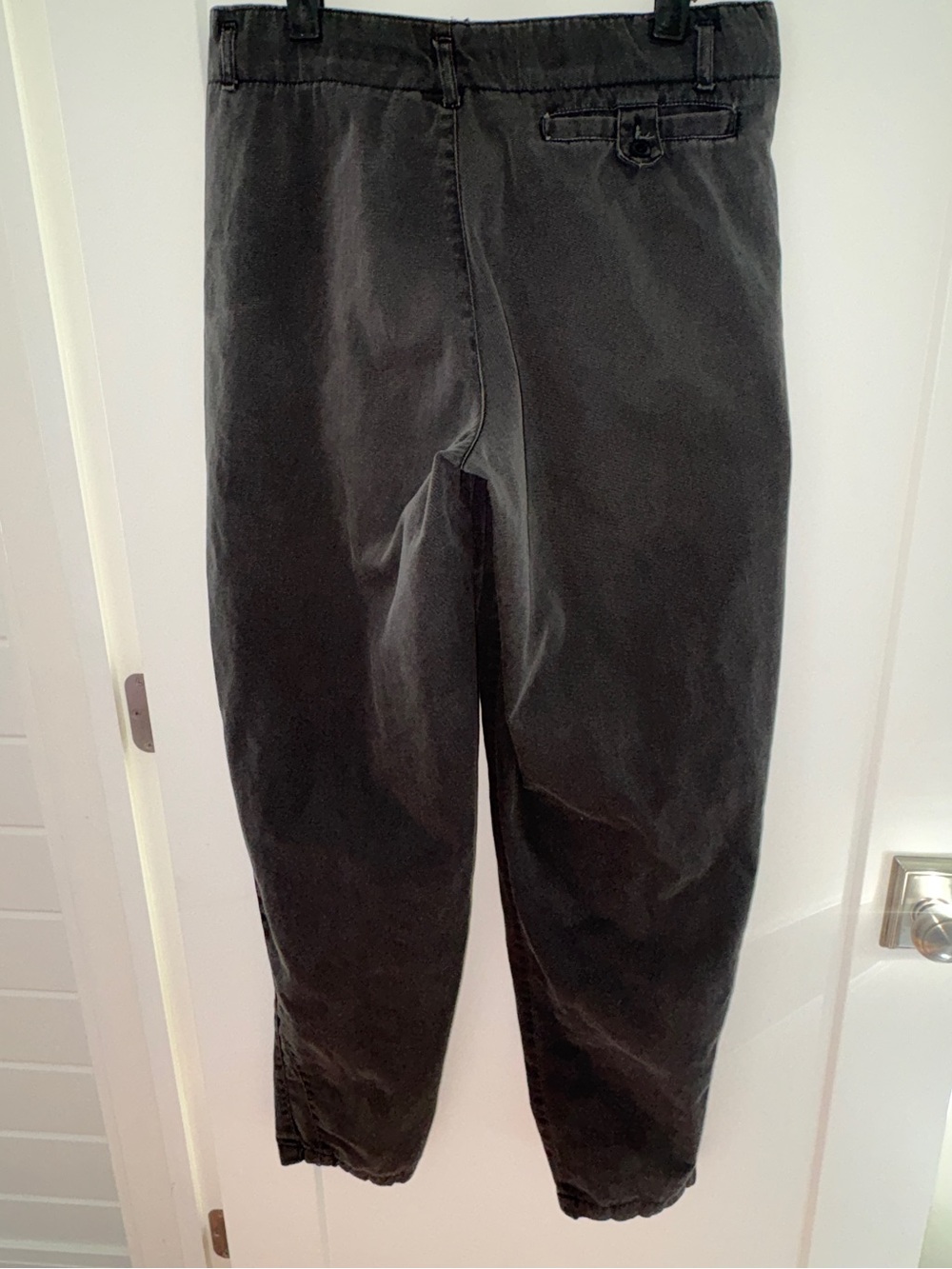 vintage Marithe Girbaud Francois pleated tapered leg chino pants sz 32 - Picture 7 of 9